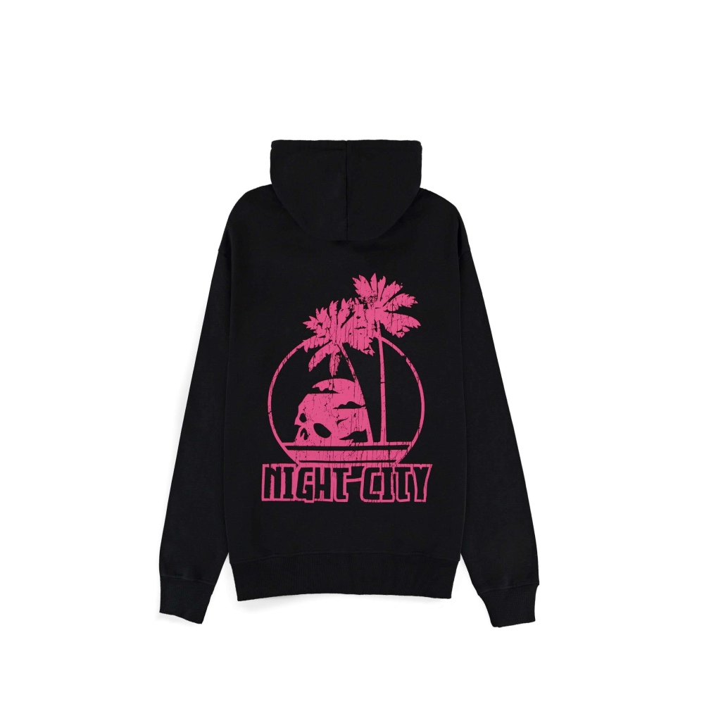 Cyberpunk 2077 - Night city Veste zip Ã  capuche - Noir